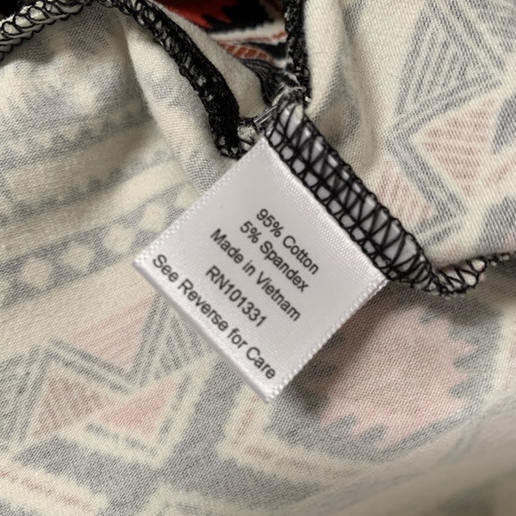 Multicolor Printed Bodycon Skirt - Picture 5 of 5